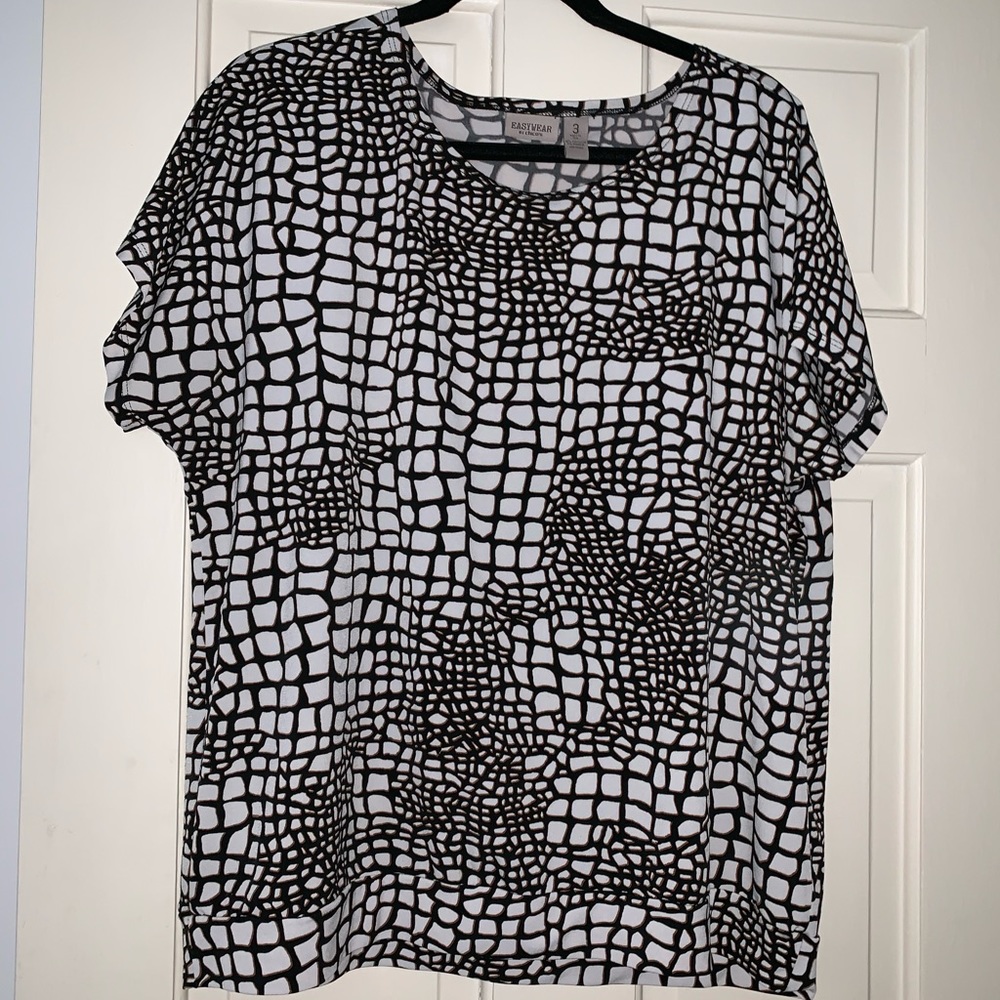 Brown and black animal print